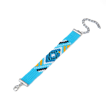 Beach Breeze Bead Loom Bracelet