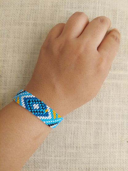 Beach Breeze Bead Loom Bracelet